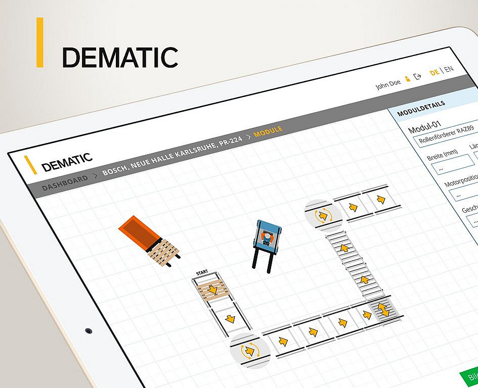 JinnyJo Media - Projekt Dematic